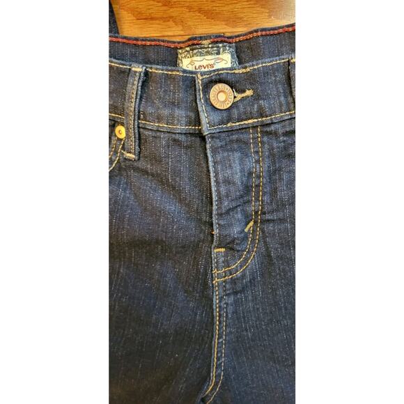 Levi's 512 Womens (Size 4) Blue Denim Perfectly Slimming Ankle Pencil Jeans - Picture 9 of 16